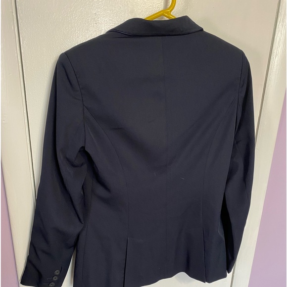 Equestrian show jacket size 6 Hunter style navy blue - Picture 3 of 6
